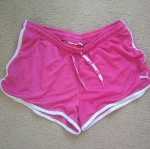 Puma pink shorts